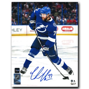 Victor Hedman Tampa Bay Lightning Autographed Shooting 8x10 Photo