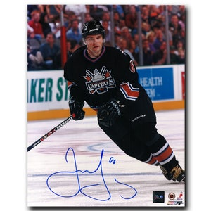 Jaromir Jagr Washington Capitals Autographed Action 8x10 Photo