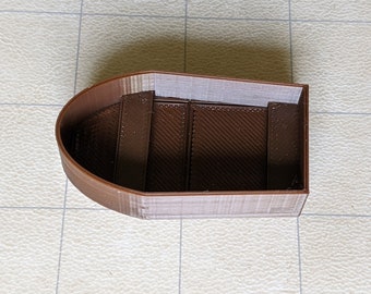 Eenvoudige roeiboot Dungeons and Dragons-kaart