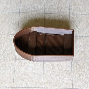 Simple Rowboat Dungeons and Dragons Map