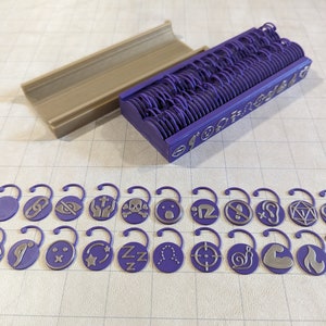 Dungeons and Dragons Tabletop Visual Condition Markers