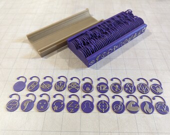 Dungeons and Dragons Tafelblad Visuele Conditie Markers