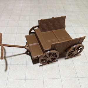 Einfache offene Wagon Dungeons and Dragons