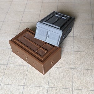 Coffin Mini Dice Case Dungeons and Dragons , Mini Dice Coffin RPG Dice Case, 10mm-12mm Dice Case image 10