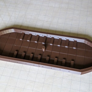 Simple  Longship Dungeons and Dragons Map