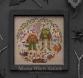 Frog Cross Stitch Pattern: Goblincore Cottagecore Embroidery (PDF Pattern)