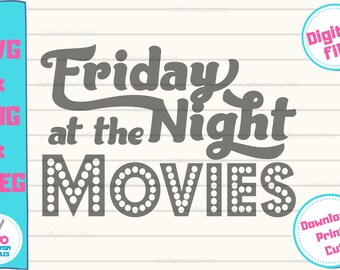 Free Free 283 Family Movie Night Svg SVG PNG EPS DXF File