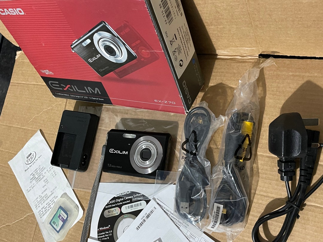 Casio Exilim EXZ70 Z70 7.2 SD Digital Camera Etsy