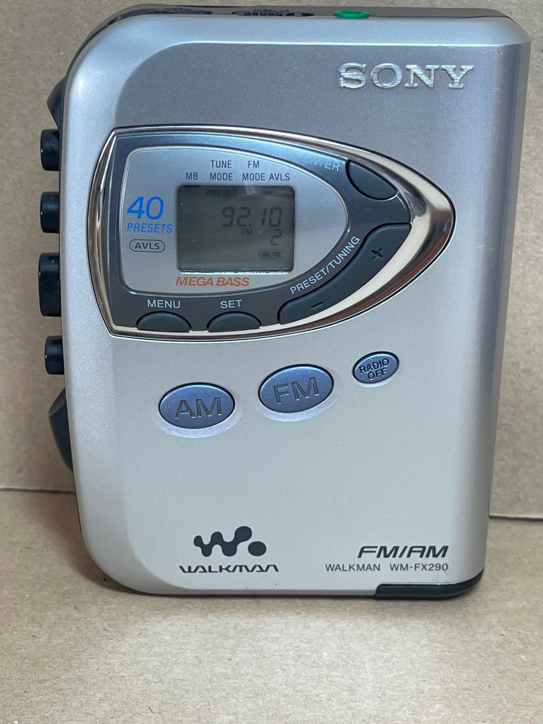 Sony Walkman WMFX290 Cassette Player / Digital Tuning FM/AM Etsy