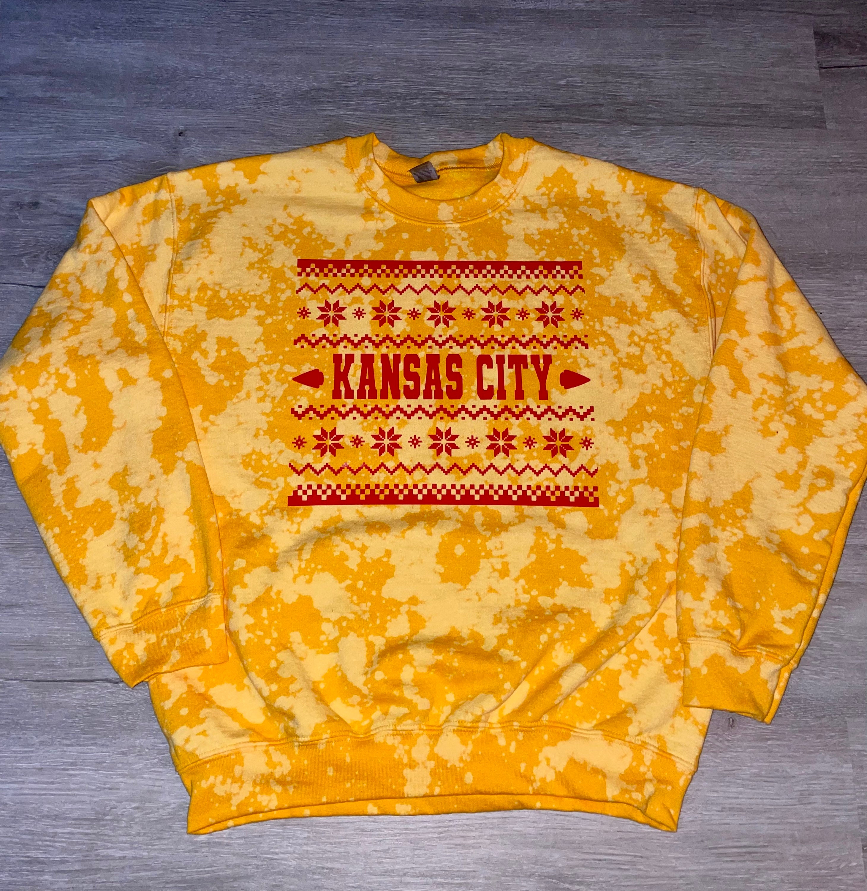 Etsy chiefs sweatshirt hot sale
