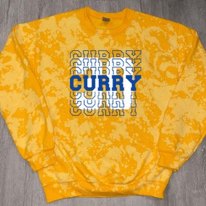 Steph Curry Golden State Warriors Dyed Sweatshirt