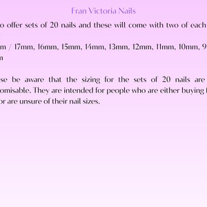 Chrome White French tip press on Nails | glue on nails | Fake Nails | False Nails | hand painted | Glue on nails | Sets of 10 and 20 nails image 10