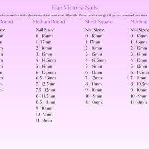 Pearl French Tip press on Nails | glue on nails | Fake Nails | False Nails | hand painted | stick on nails | Sets of 10 and 20 nails image 9