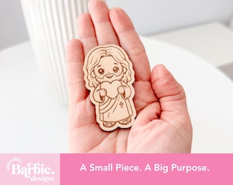 Handmade Wooden Pocket Jesus | Christian Prayer Keepsake for Faith