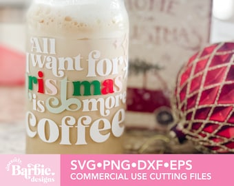 Christmas Coffee SVG PNG: Holiday Jumper Design (Digital Download)