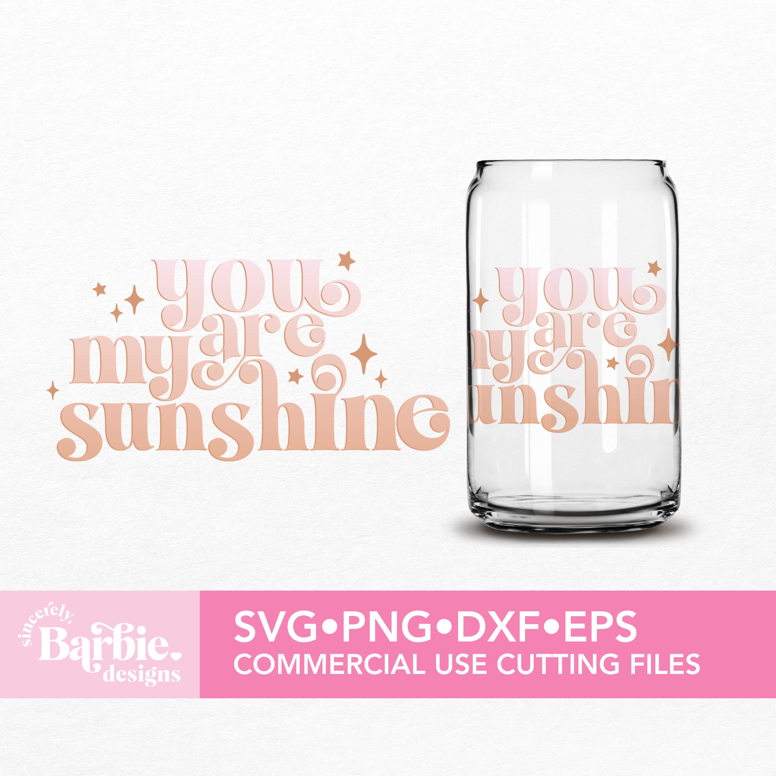 You Are My Sunshine SVG File | Positive Quotes Digital Download | SVG ...
