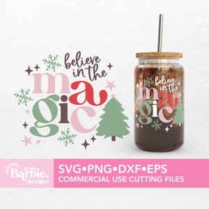 Believe in the Magic svg, Christmas Vibes Svg, Merry Christmas Svg, Christmas Svg, Winter Svg, Christmas Season Svg, Christmas Shirt Svg