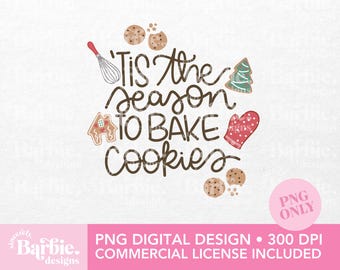 È la stagione dei biscotti PNG: design per dolci natalizi (download digitale)