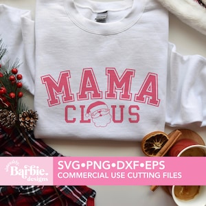 Mama Claus svg png, Merry Mama Svg, Christmas Mom Svg, Christmas Vibes Svg, Christmas Svg, Jolly Mama Svg, camisa de Natal, Dear Santa svg