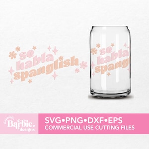 Se habla spanglish SVG File | Latino Spanish quote digital download | SVG DIY for Silhouette Cameo & Cricut