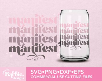 Manifest Graphic (svg, png, dxf, eps) (Digital Download)