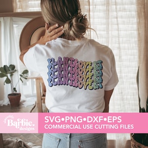 Plantrovertiert svg png, Plant Lady svg, Pflanzen svg, introvertiert svg, trendige svg, Kaffeetasse Sublimation, Retro Sublimation, Geschenk für Pflanzenmama