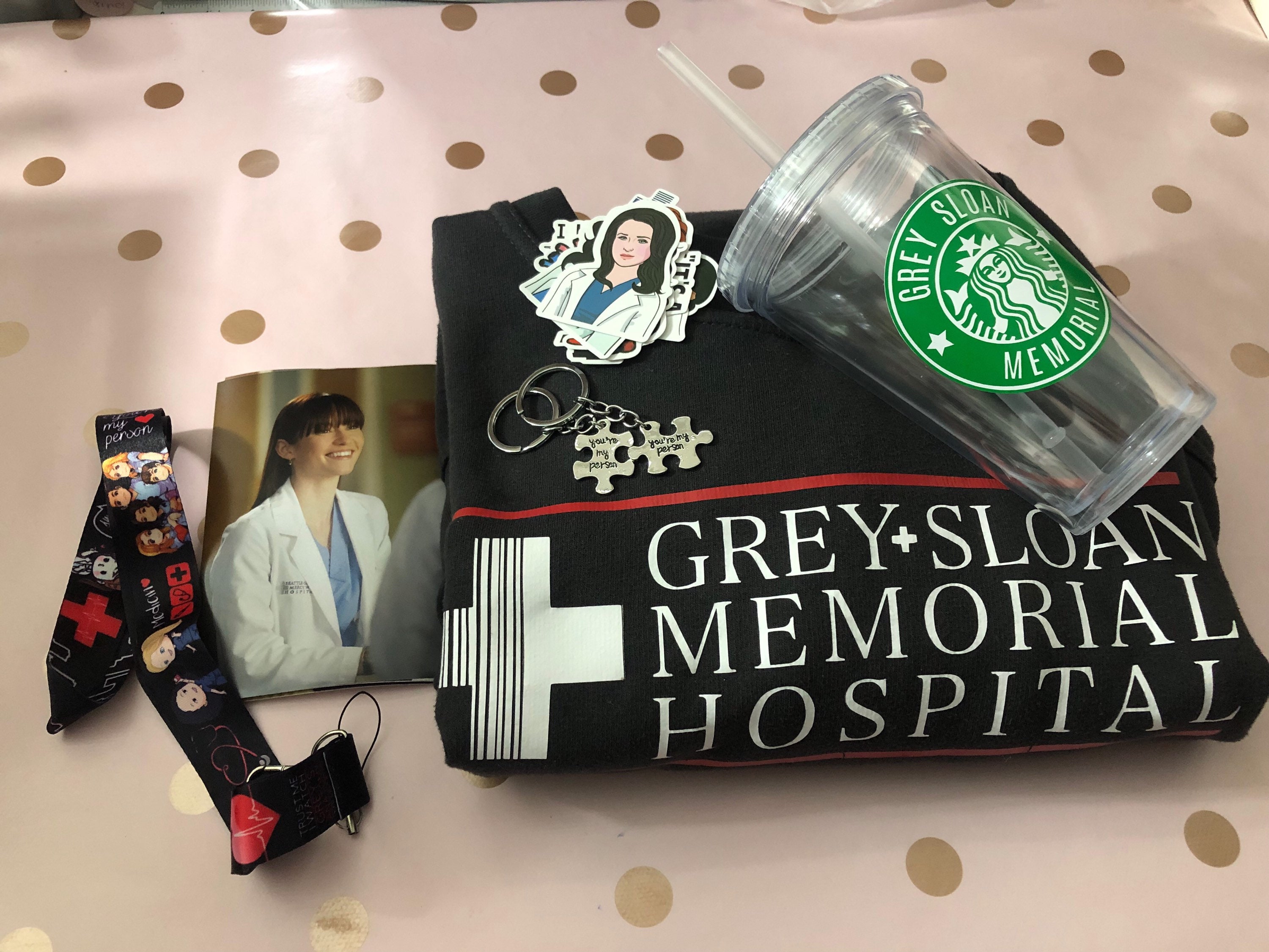 Greys Anatomy Gift Box Greys Anatomy Gifts Birthday Etsy