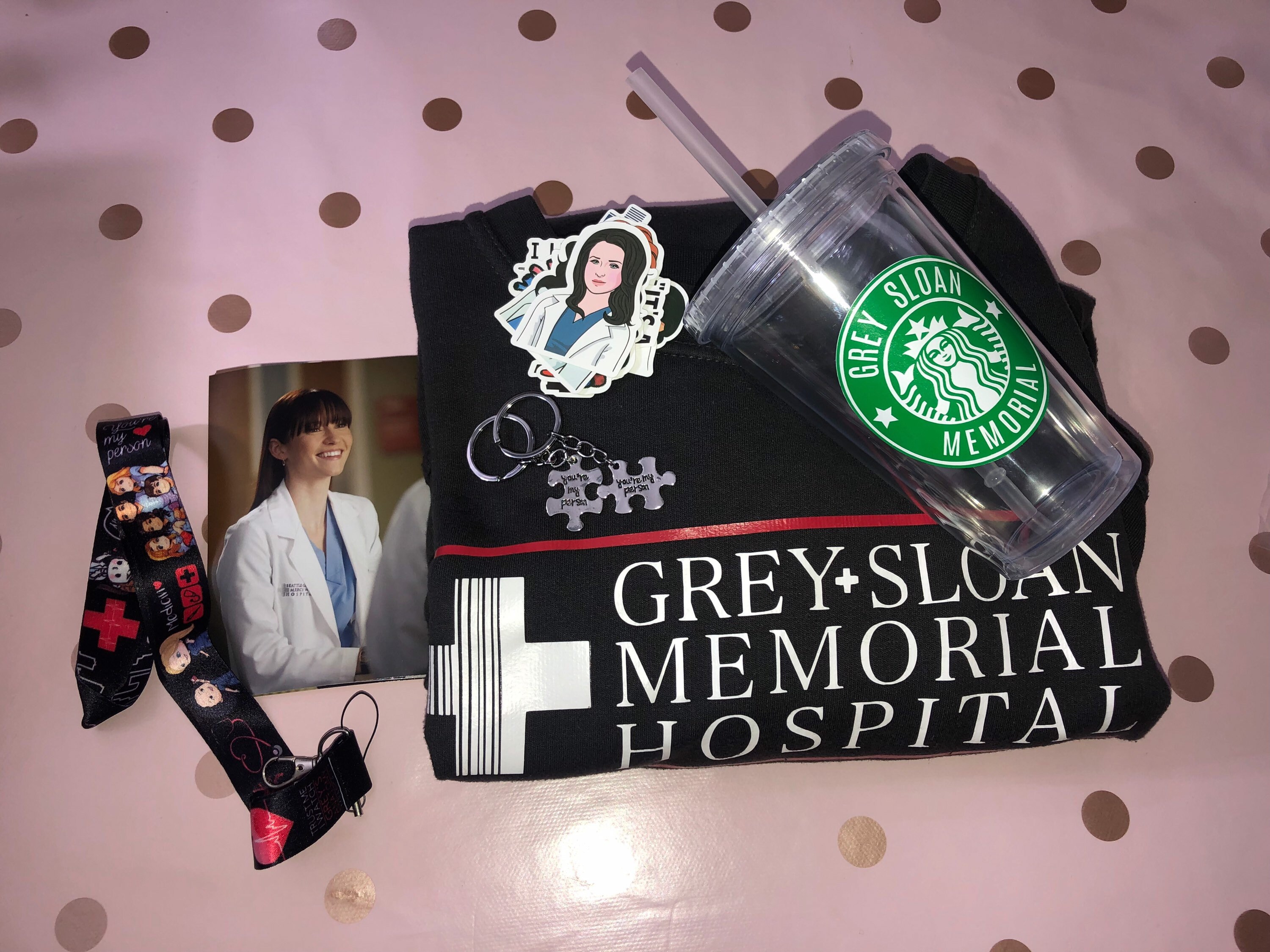 Greys Anatomy Gift Box Greys Anatomy Gifts Birthday Etsy