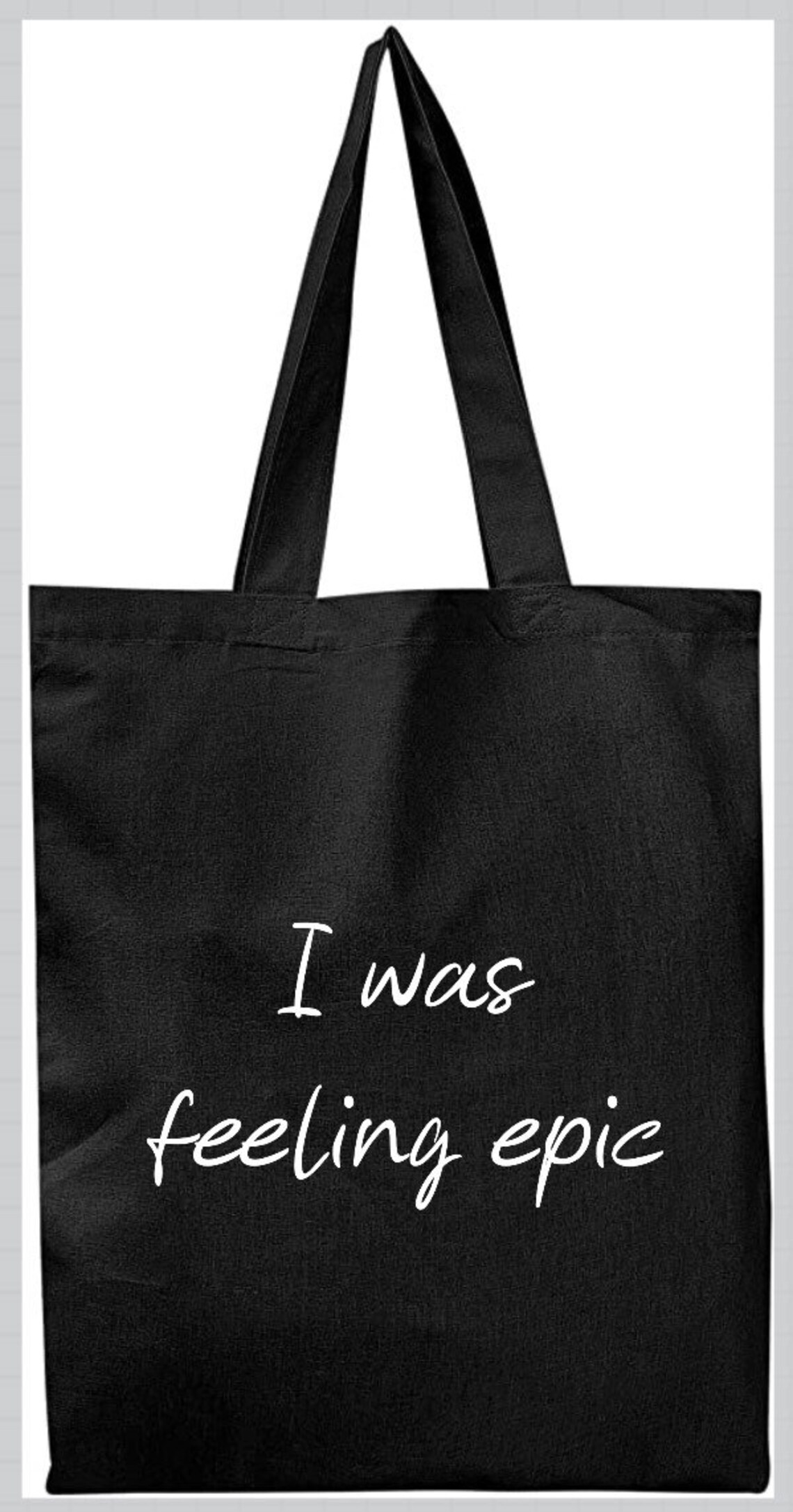 I Was Feeling Epic Tote Bag Vampire Diaries Tote Bag Stefan Etsy