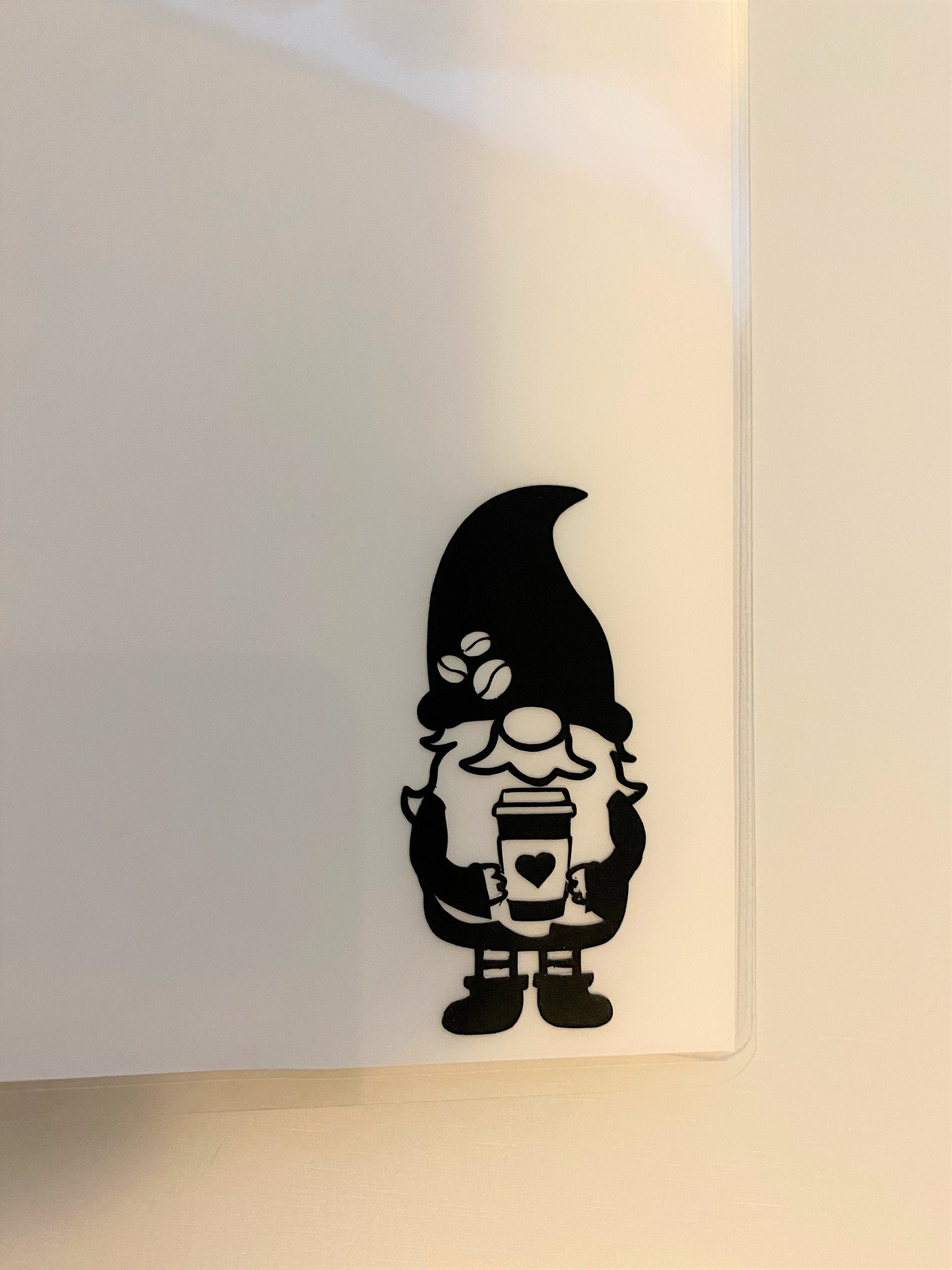 Coffee Gnomes Vinyl Decal / Gnome decal / Coffee Decal Etsy