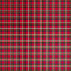 Könnte beinhalten: Rotes, grünes und weißes Karomuster. Das Muster ist ein sich wiederholendes Design aus Quadraten und Rechtecken.
