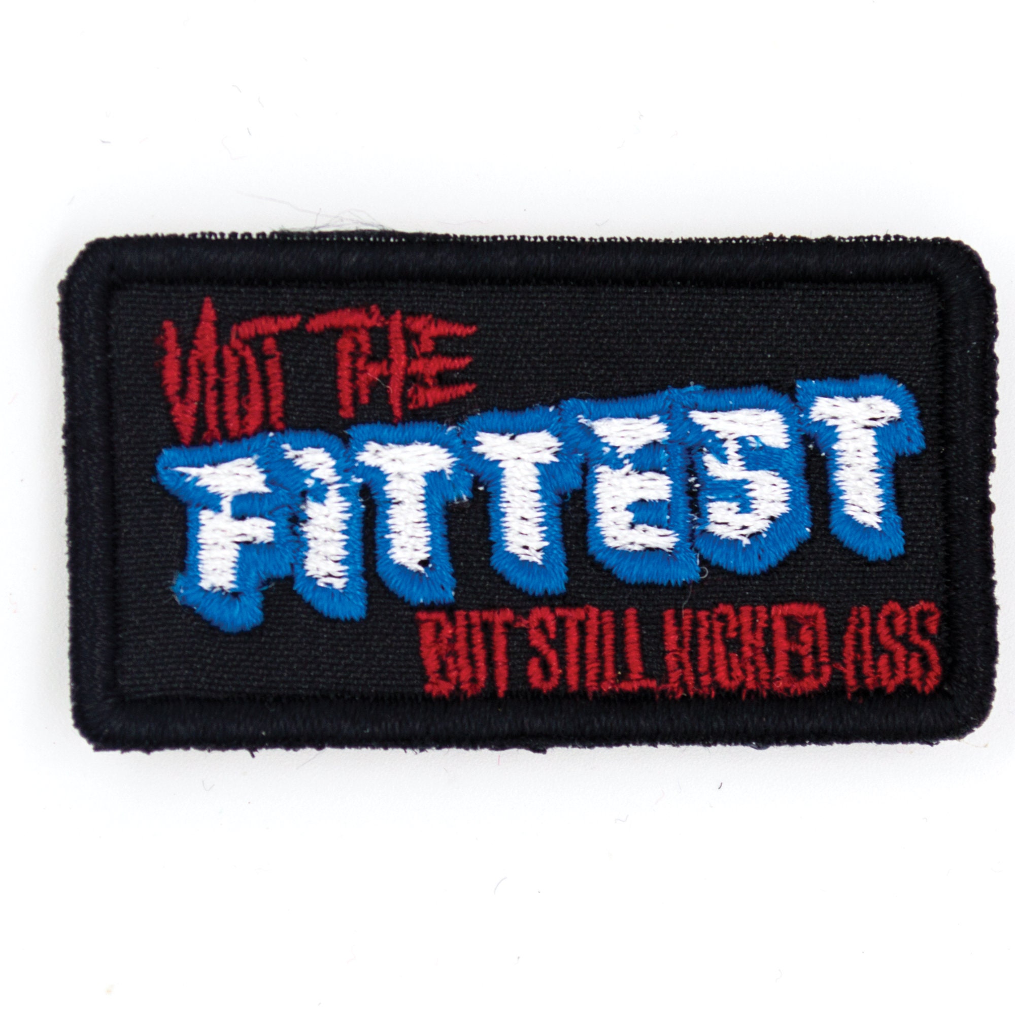 Not the Fittest Weight Vest Patch Crossfit Open Patch Etsy