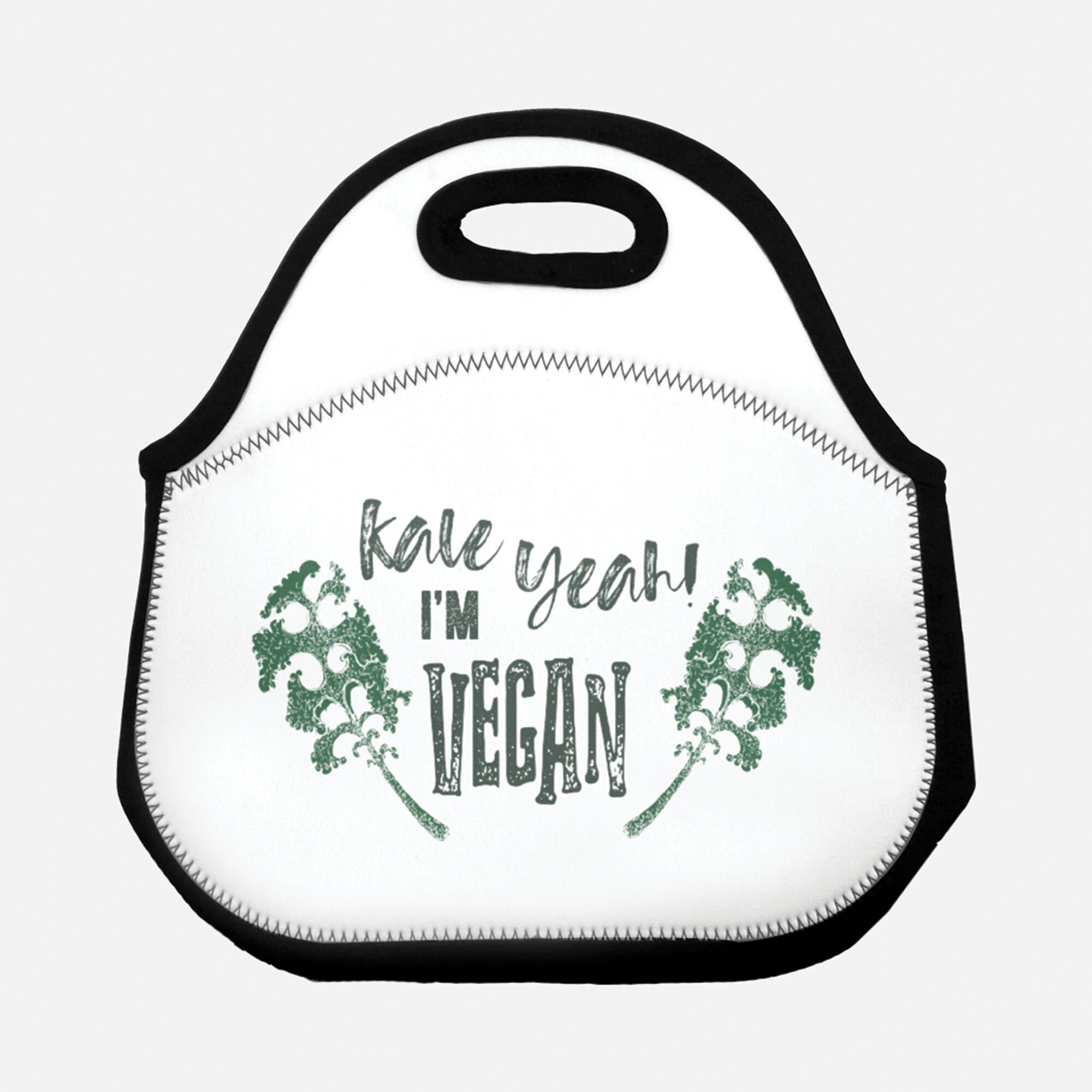 Kale Yeah Vegan Lunch Bag Womens Insulated Lunch Bag for Etsy
