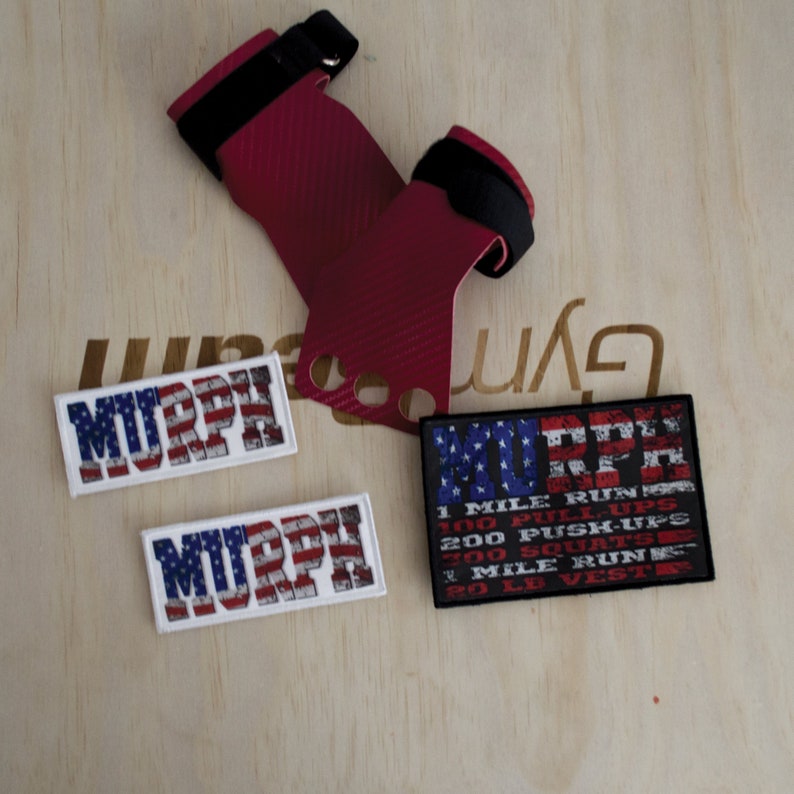 Memorial Day Murph Patch for Weighted Vest or Gym Bag, Hero WOD Memorabilia, Gym Swag Gifts image 2