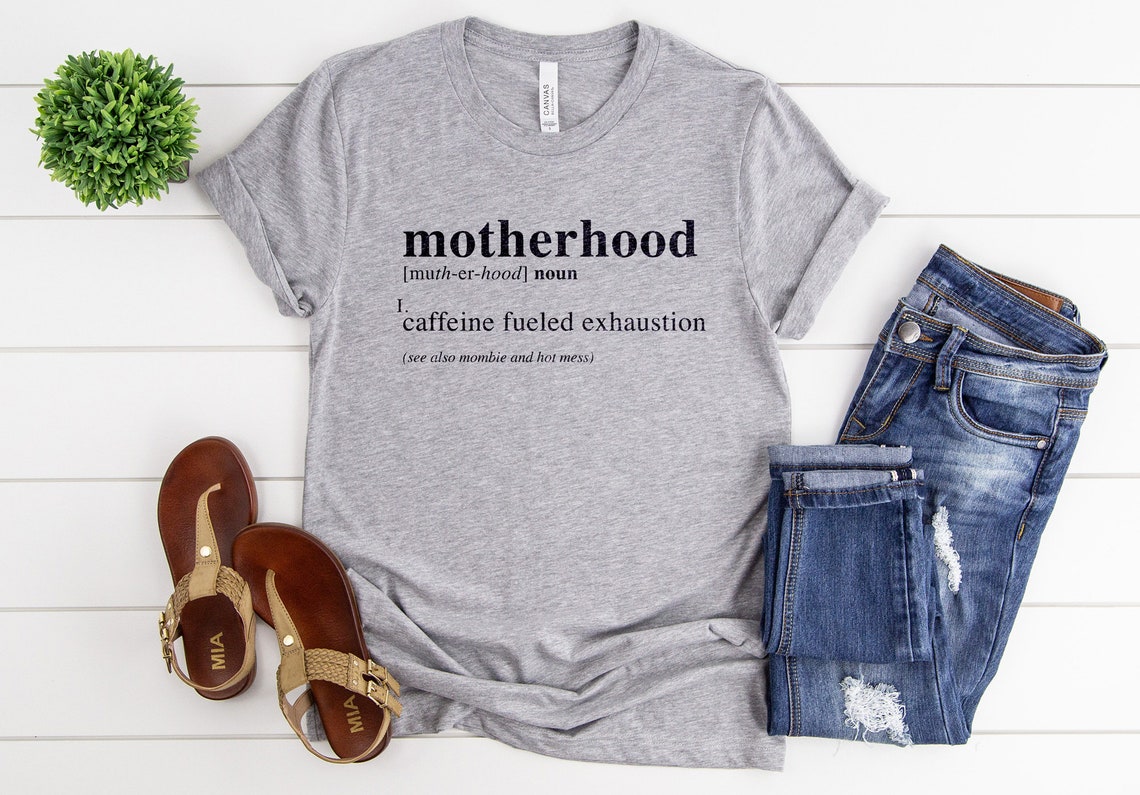 Motherhood Definition Mom Life SVG Cut File Etsy