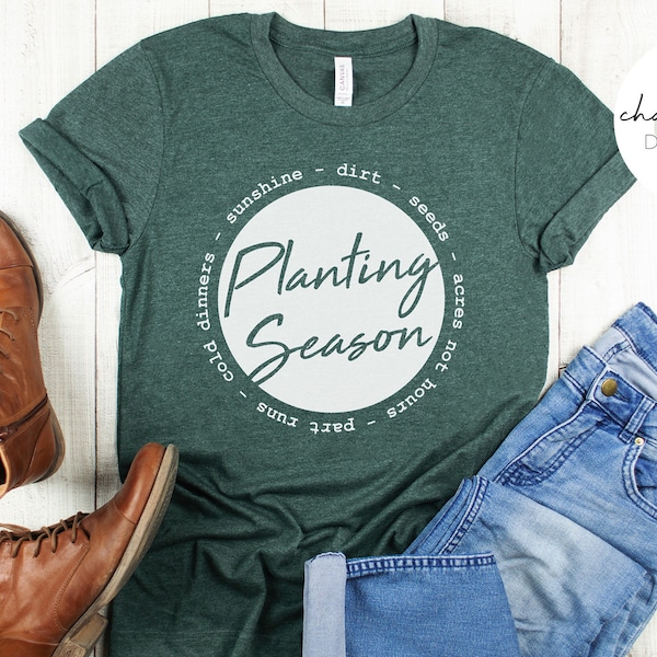 Planting Season Farming Agriculture Tshirt SVG Cut File