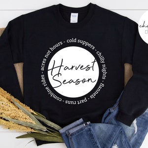 Harvest Season Farming Agriculture Tshirt SVG Cut File