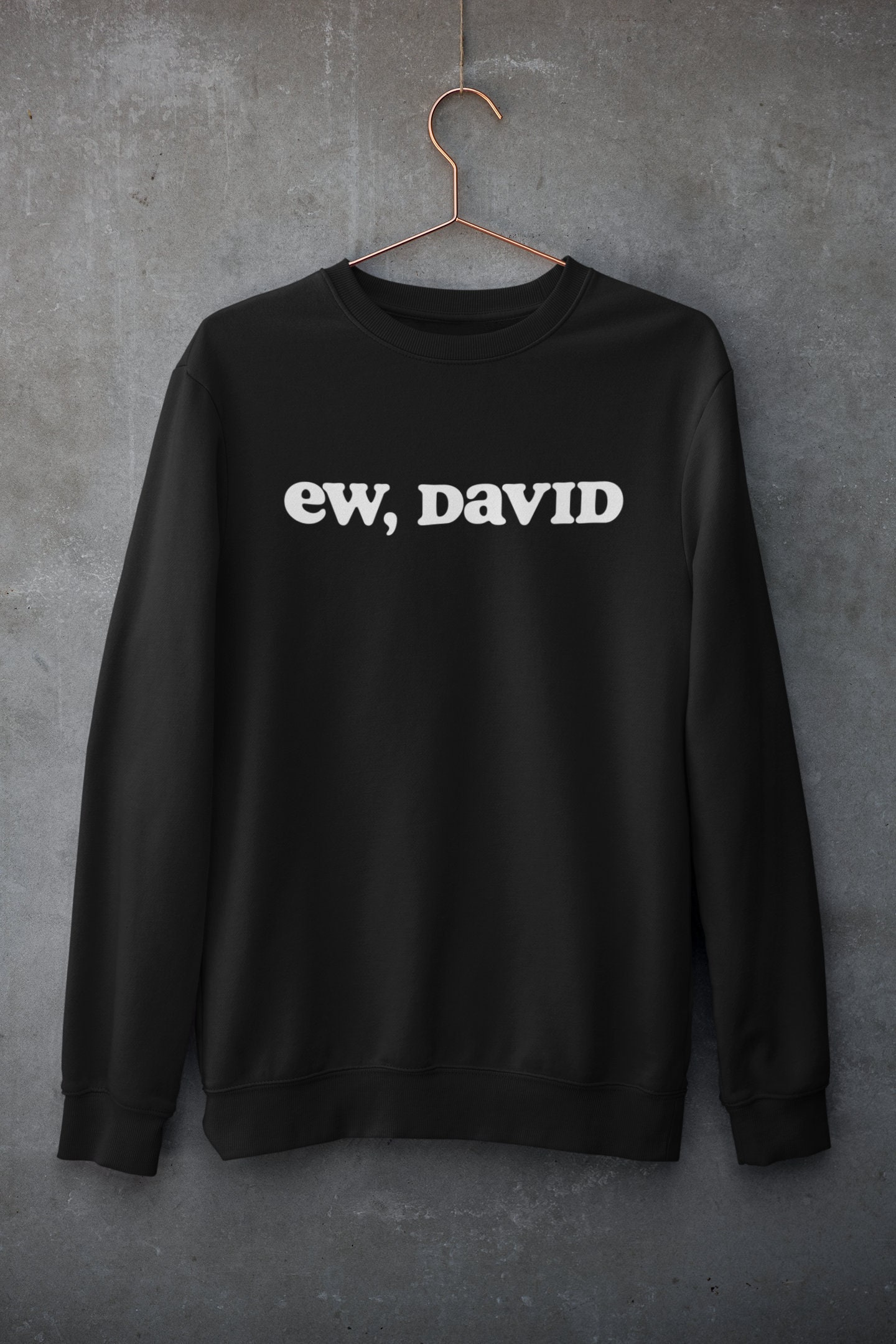 ew david sweatshirt etsy