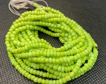 Lime Green Waistbeads | African Waist Beads | Body Jewelry | Weight - Loss Beads