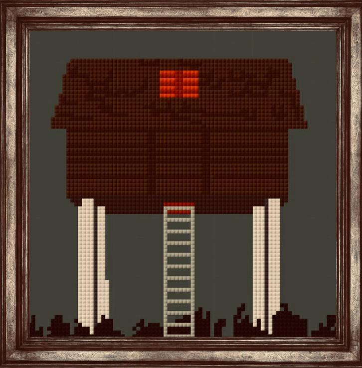 A24| Hereditary Treehouse Cross Stitch Patterns: Downloadable PDF - Etsy