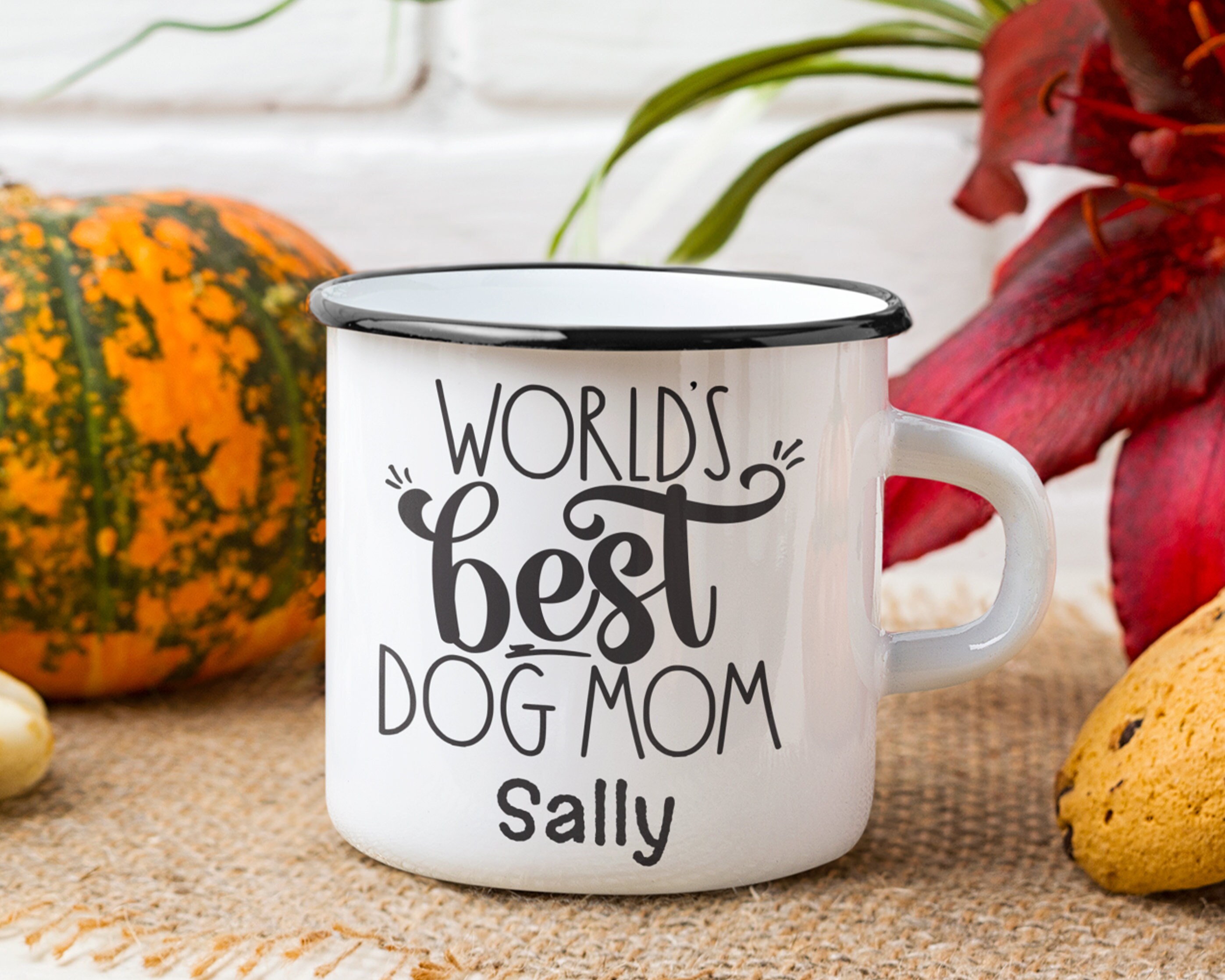 Best Dog Mom Mug Campfire Mug Personalized Mom Mug Funny Large Etsy