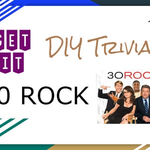 30 Rock DIY Trivia-avond