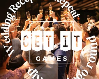 Wedding Reception Repeat Music Bingo Game