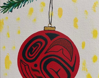 Tlingit Christmas Ornament - Yein