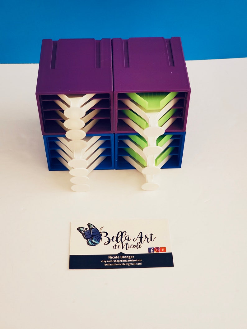 4 Diamond Painting Multi Tray Tower Holder Stackable Organizer Etsy