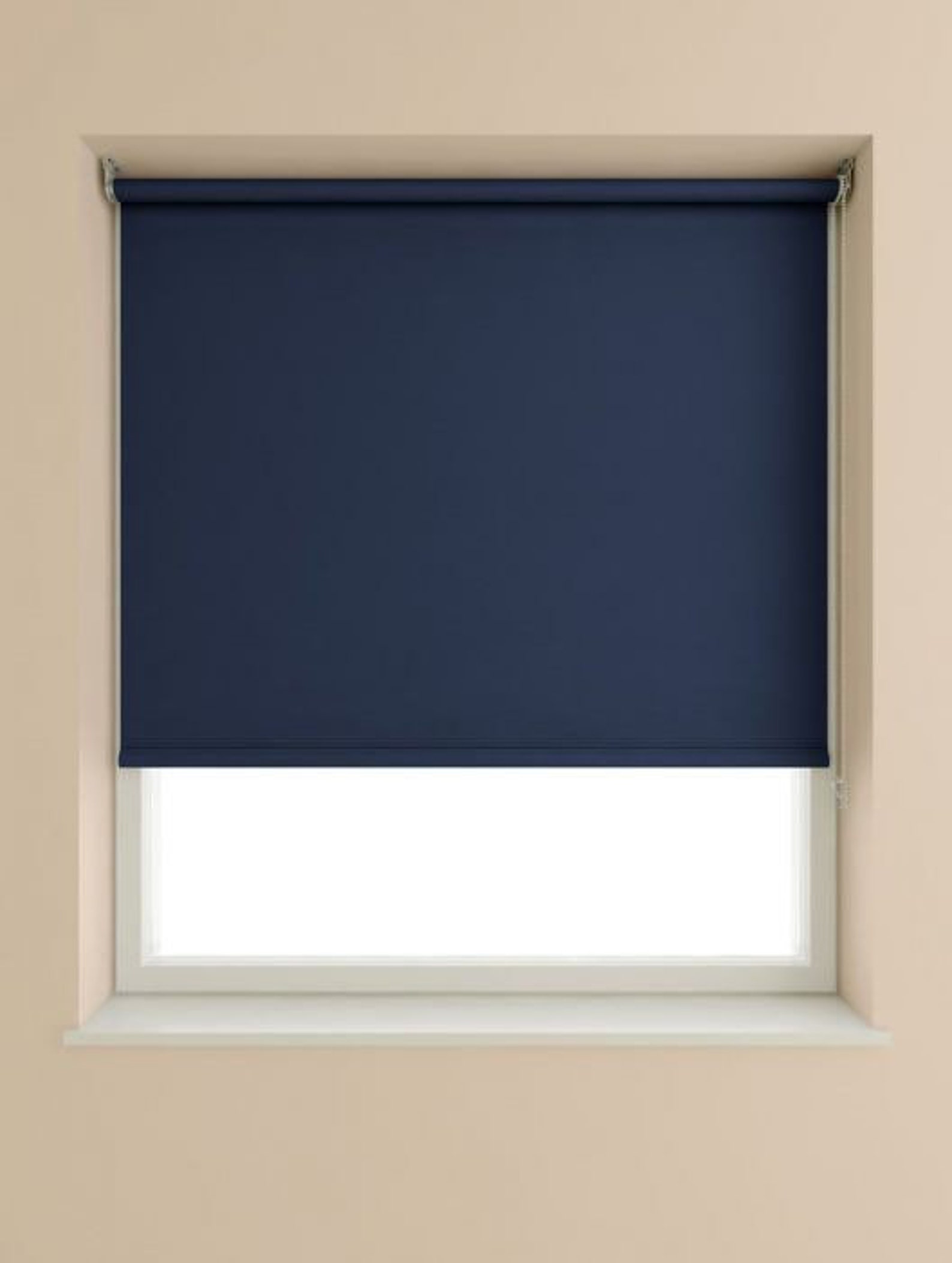 Blackout Fixed Roller Blind Kit Drop 175cm NAVY 210cm x Etsy