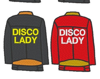 Disco Lady Jacke Patch