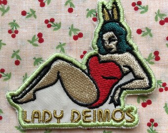 Lady Deimos Pin up Patch