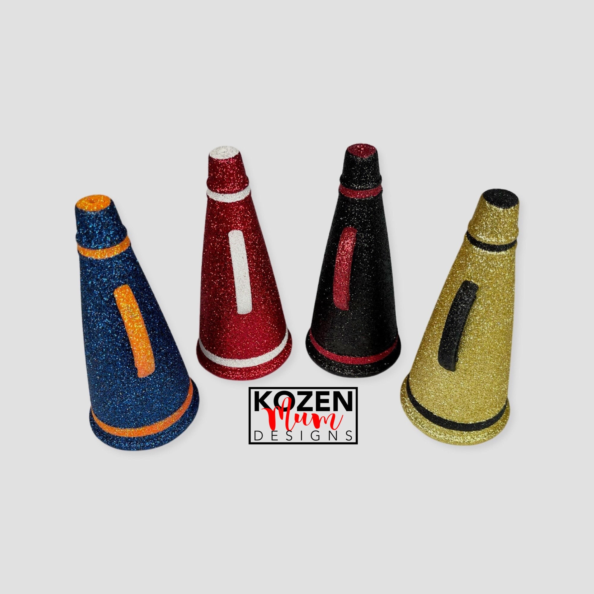 Cheerleader Megaphone Ornaments for Mums and Wreath Etsy