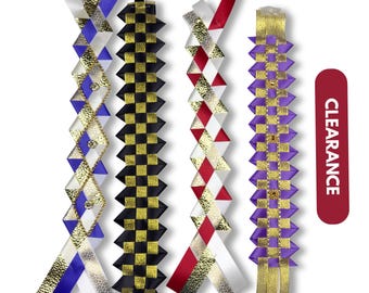 18" GOLD Homecoming Braids. Individually Priced. For Homecoming Garters. Colors as shown.